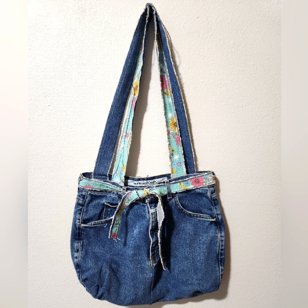Jeans tote bag